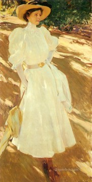 ホアキン・ソローリャ Painting - マリア・エン・ラ・グランハの画家 ホアキン・ソローリャ